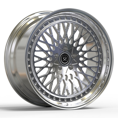 2 PC polerowane koła do golfa 6 R kute szczotkowane metalowe felgi 20 cali 20x9,5 aluminiowe felgi samochodowe