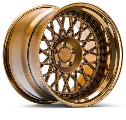 Vossen Style 3-częściowe kute koła 20-calowy polerowany brąz do luksusowych felg samochodowych