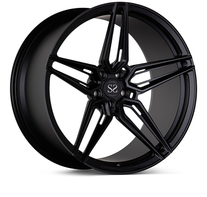 1-częściowe kute felgi Vossen Style 24 cale Gloss Black do luksusowych felg samochodowych