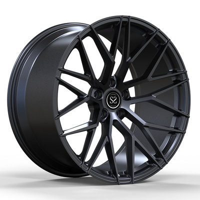 SSJK1033 Polskie jednoczęściowe kute koła Gun Metal 6061-T6 Felgi ze stopu aluminium 47ET