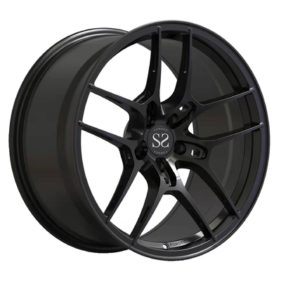 Matowe czarne felgi 1-częściowe kute koła Monoblok 24 cale do M240I